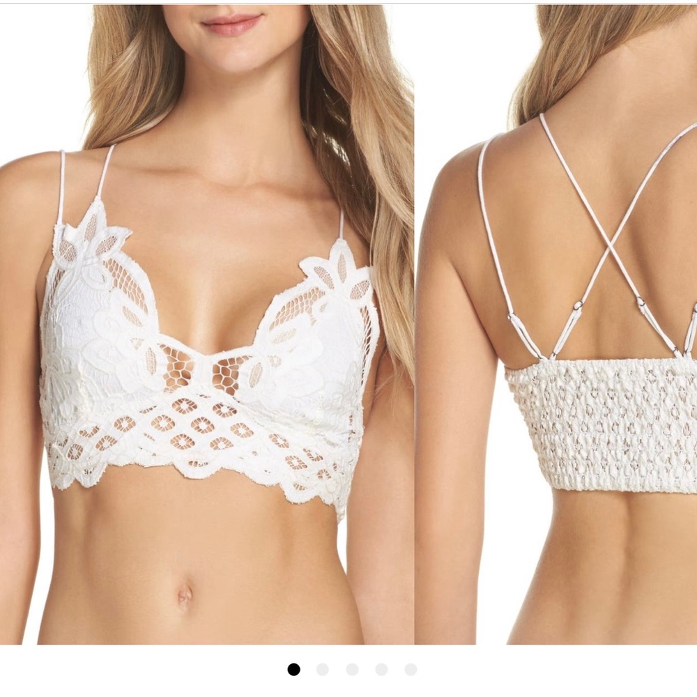 Free People Intimately FP Adella Longline Bralette